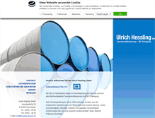 Tablet Screenshot of hessling-faesser.de
